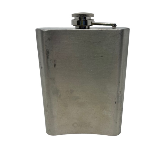 OGGI Used 8 oz Stainless Steel Flask - Picture 1 of 9